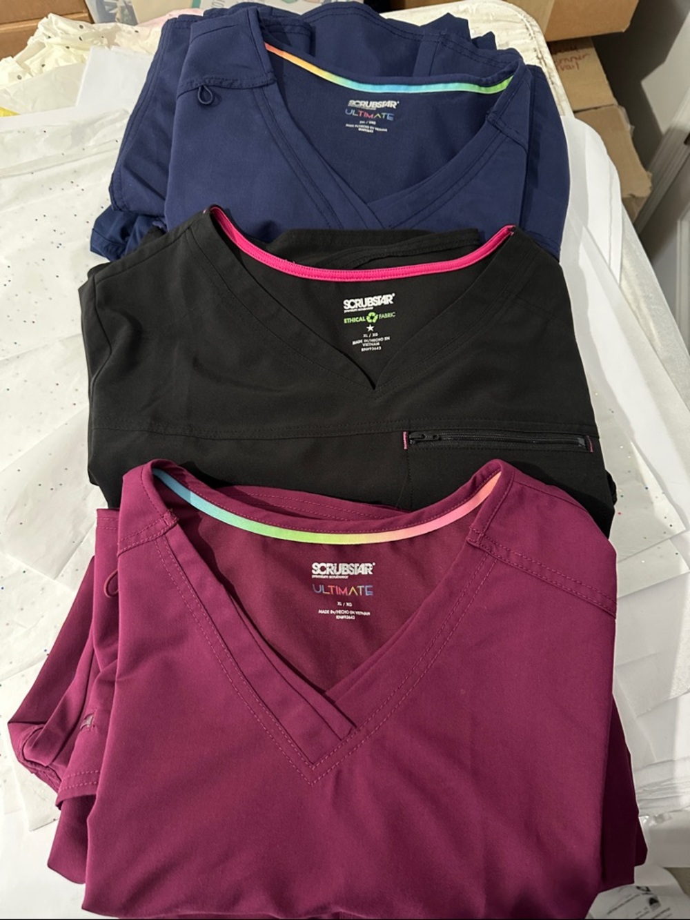 Scrubstar Women's Nursing Scrubs. 3 pair. New - Picture 12 of 12